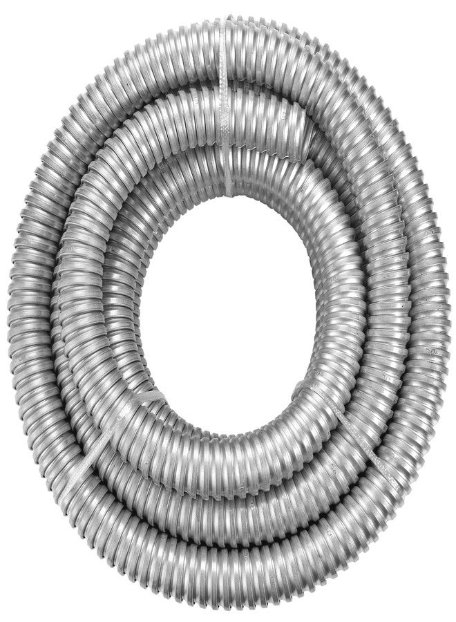 Maxxima 3/8 in. x 25 ft. Galvanized Steel Flexible Conduit, Greenfield Electrical 25 Foot Roll - Image 2